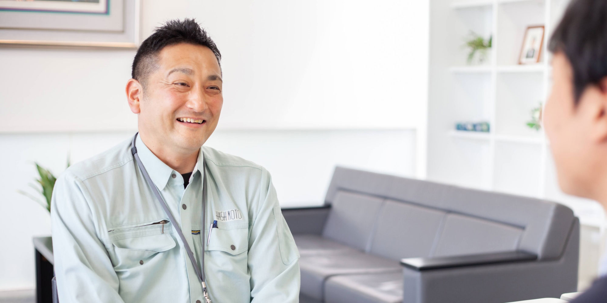 インタビュー風景