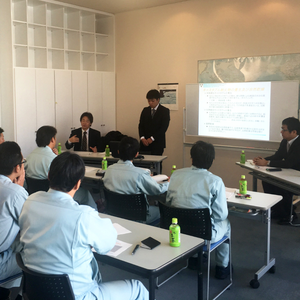 打ち合わせの様子