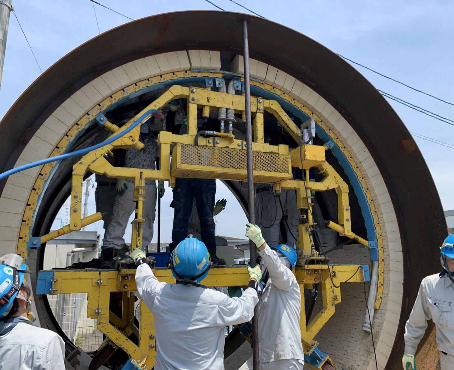 Brick Layer研修風景